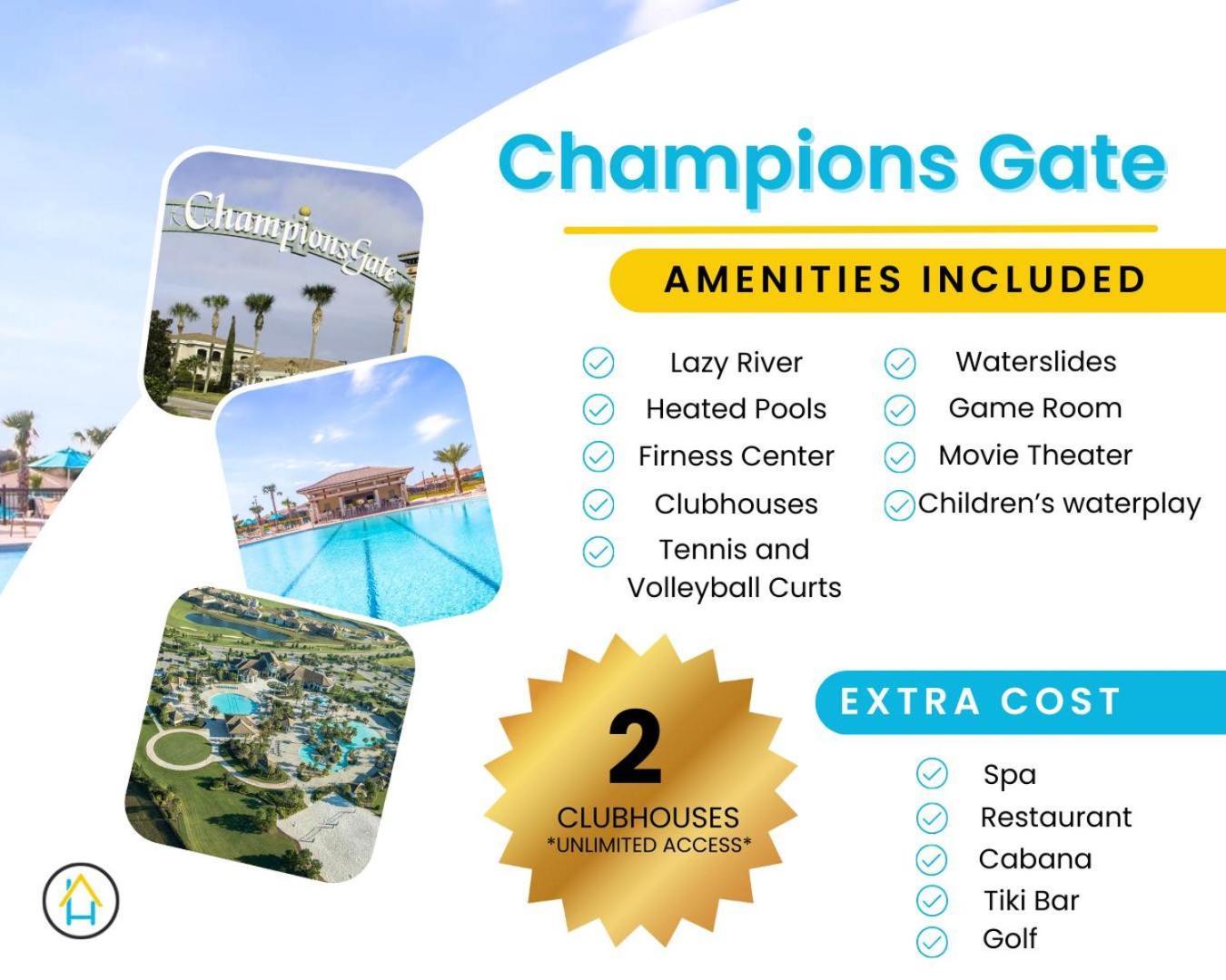 Superb Thematic 2Br Condo With 2 Clubhouses Kissimmee Exterior foto
